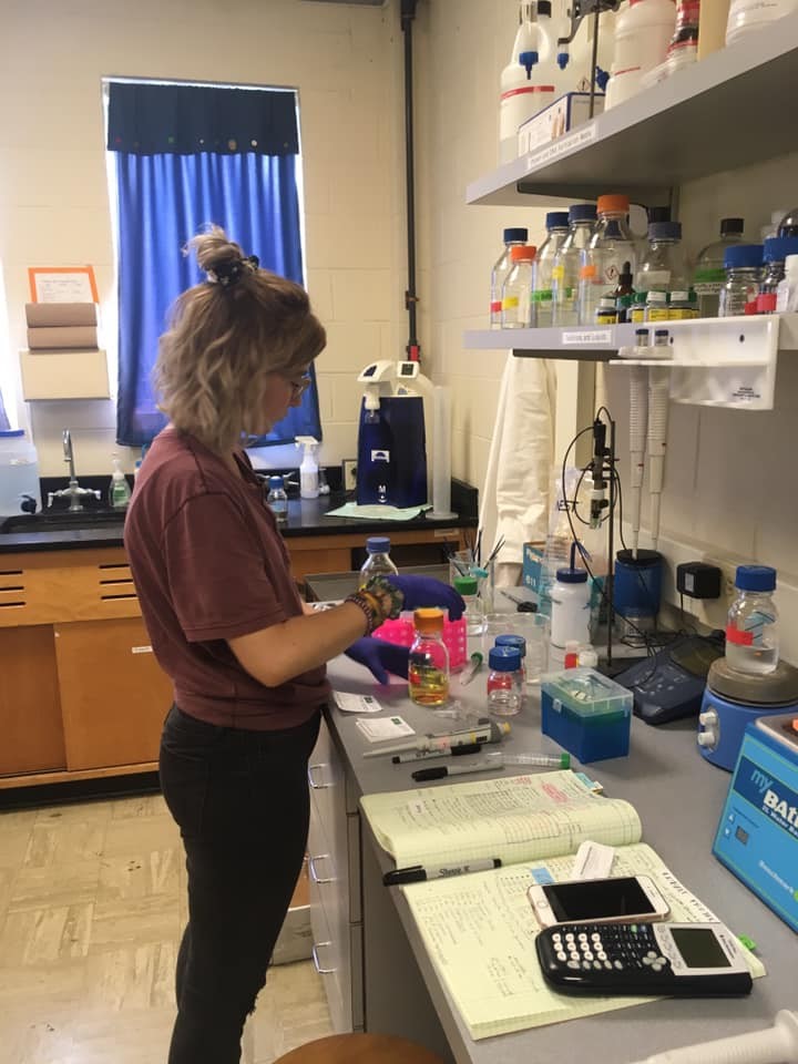 Chem and Biochem Hannah Martin research Summer 2019