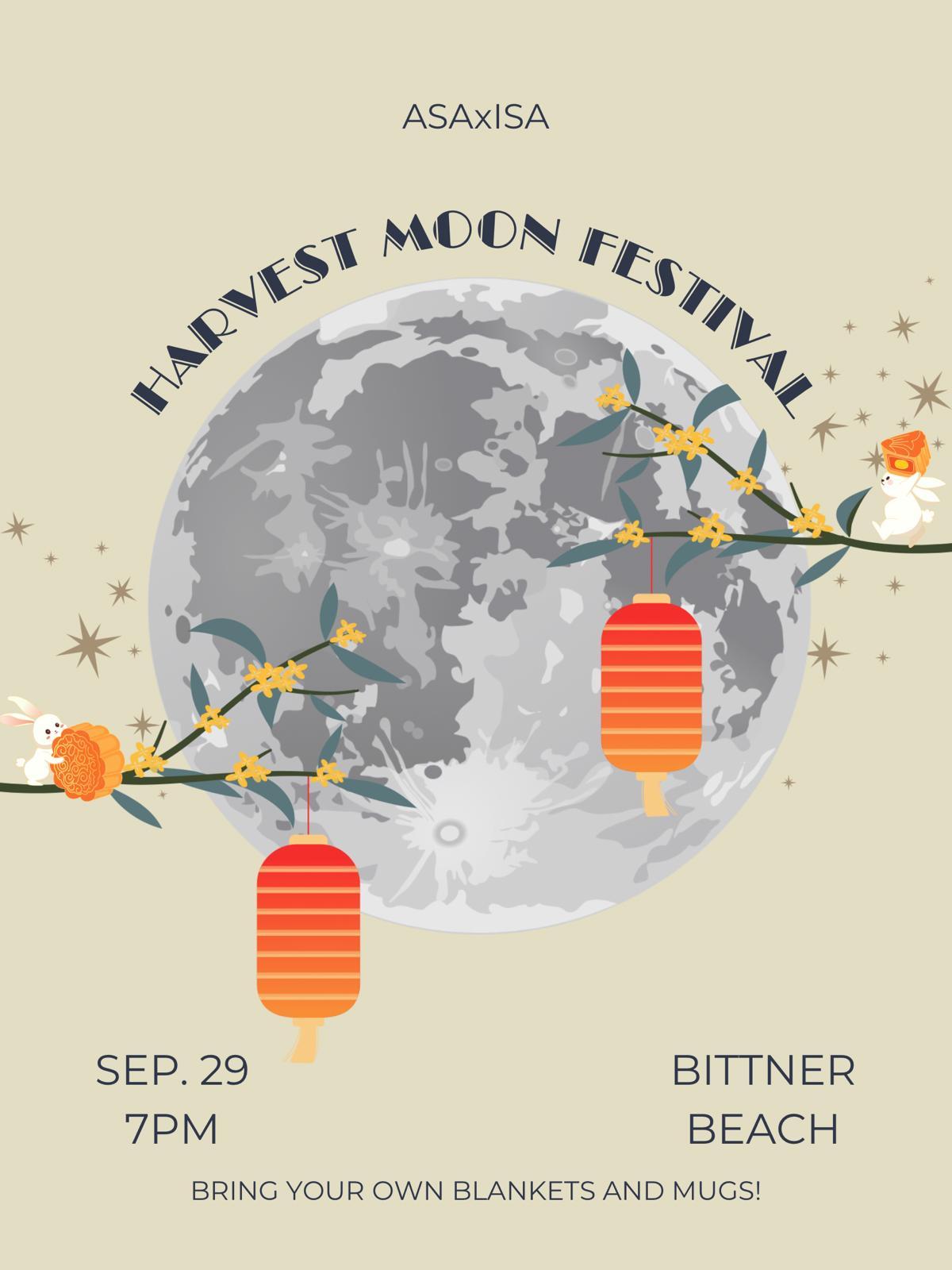 Harvest moon poster