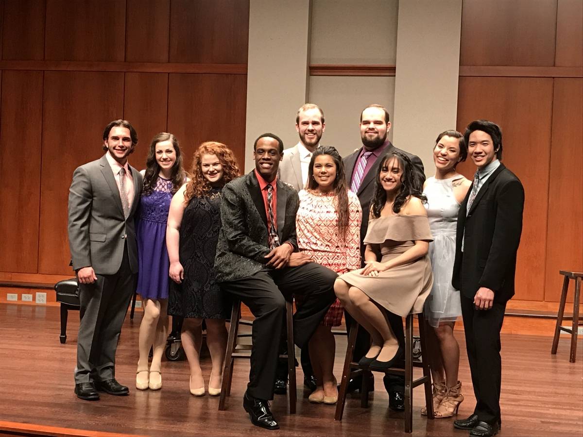 Messiah University Vocal Jazz vocal ensemble