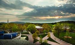 Aerial view of Messiah campus