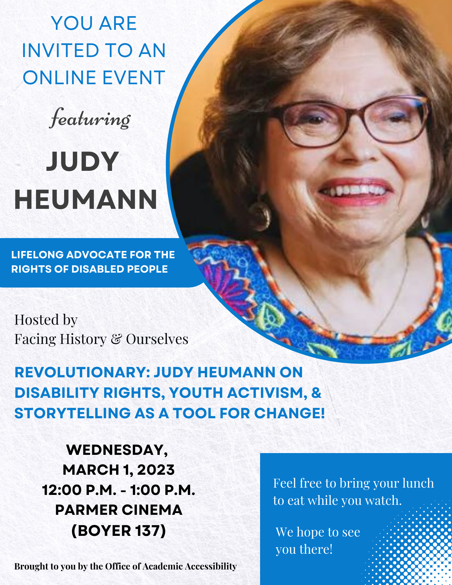 Judy heumann advertisement