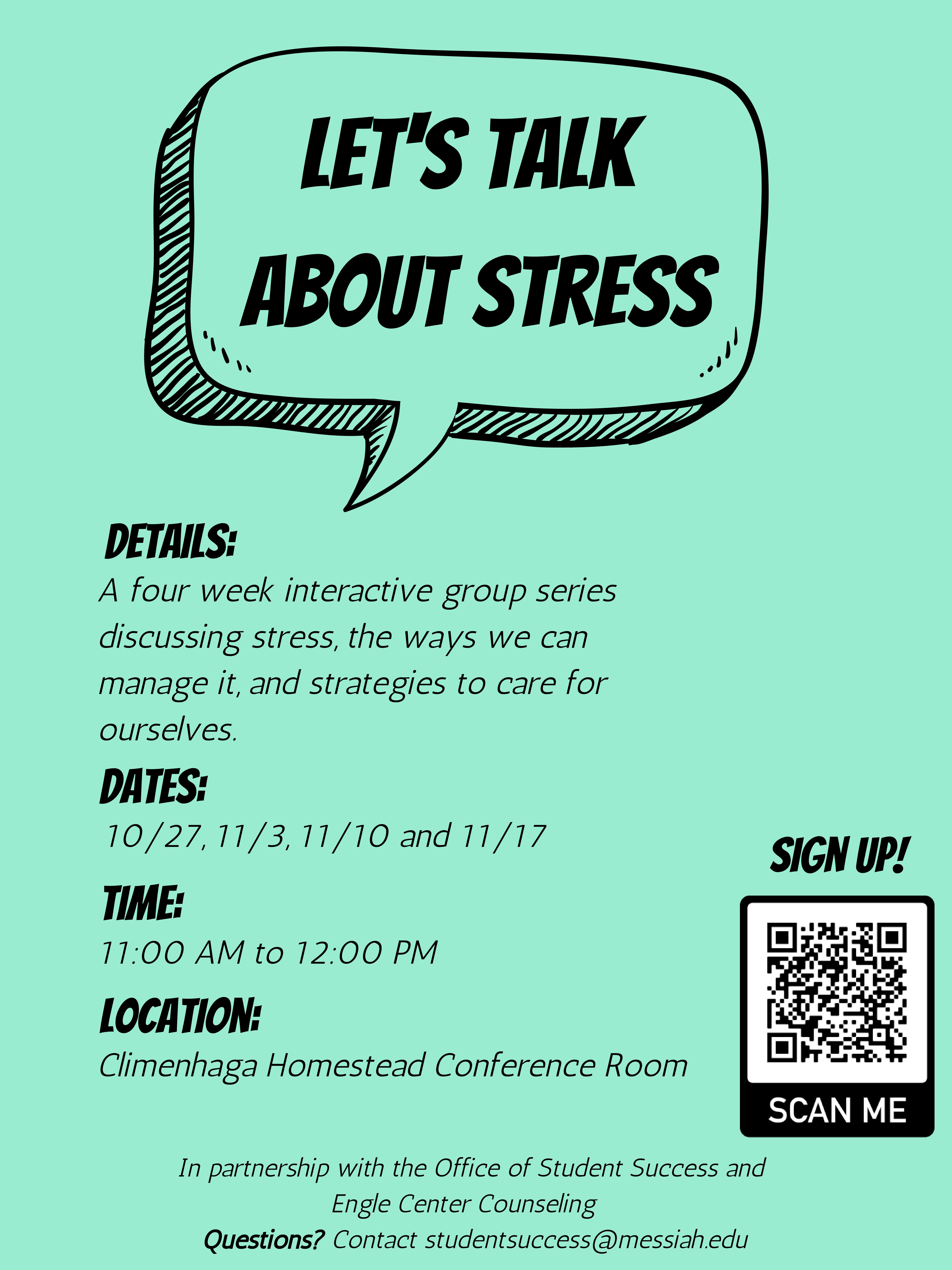 Let s talk about stress