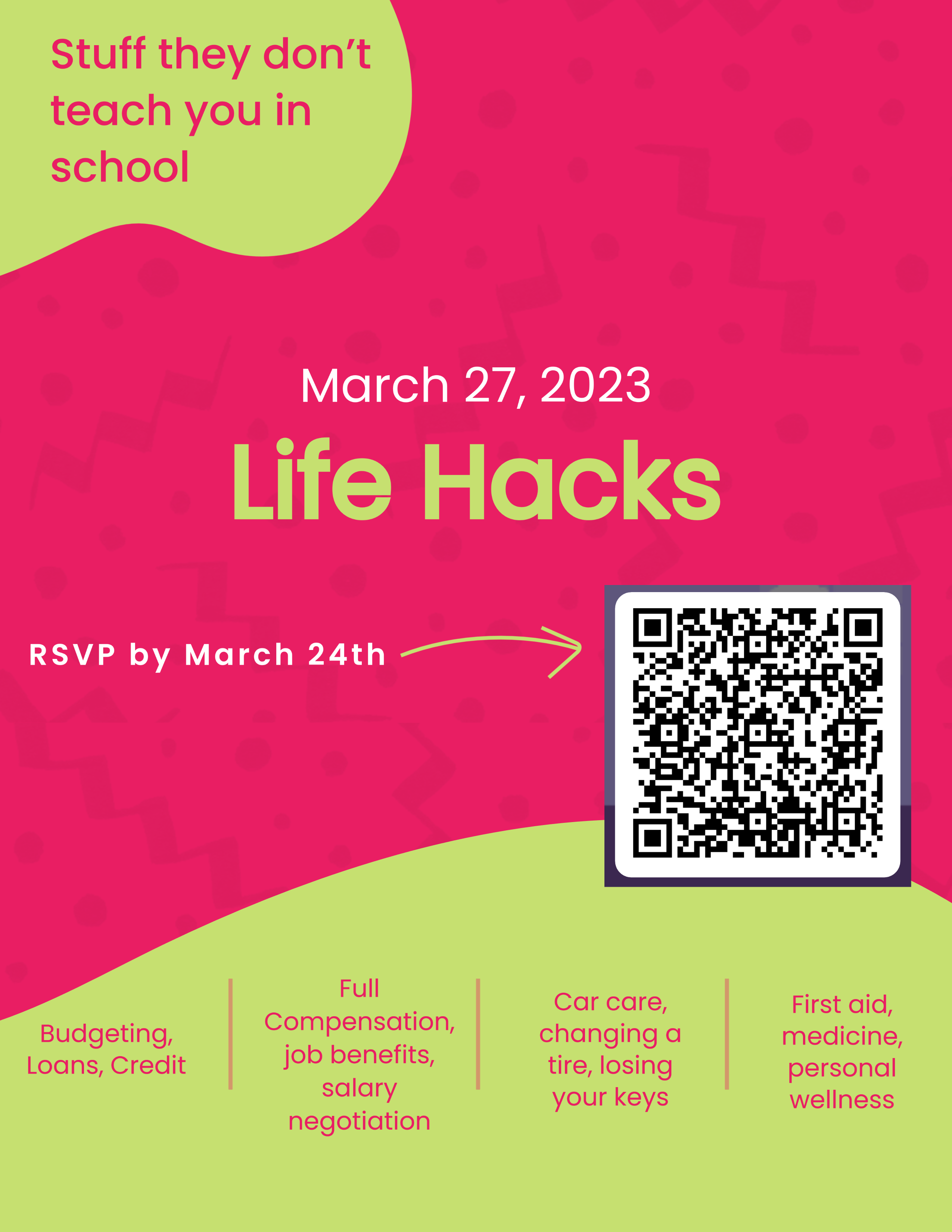 Life hacks poster 2
