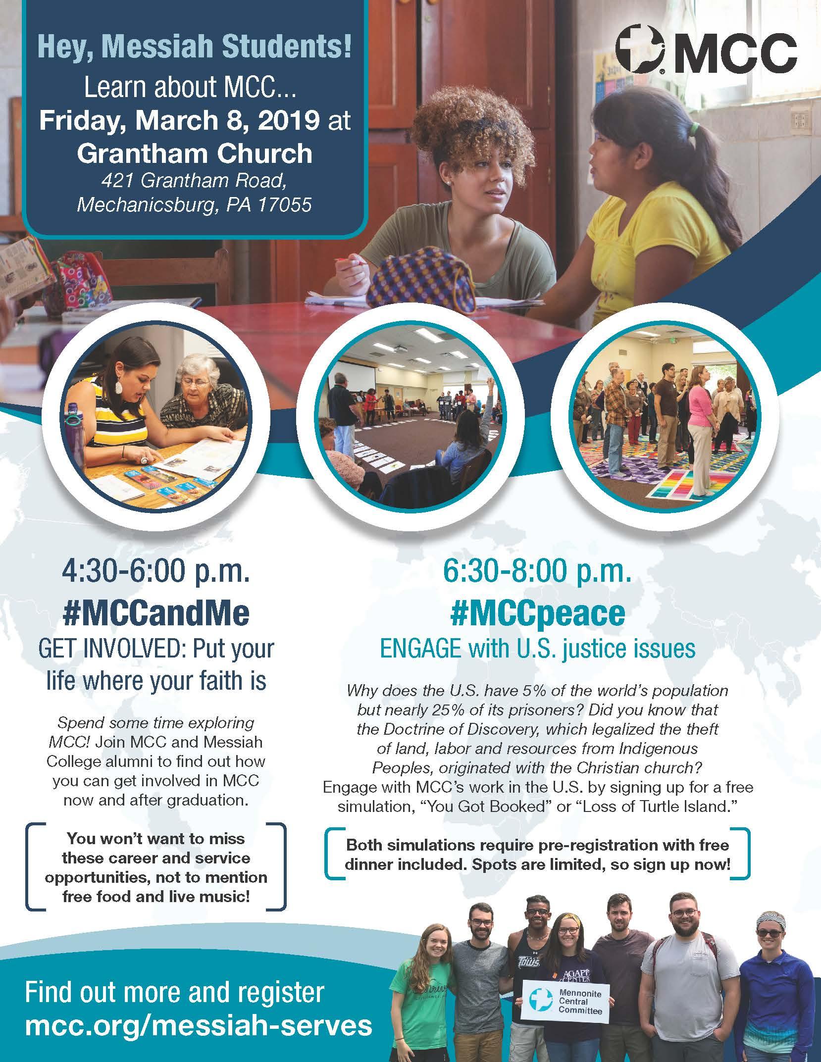 Peace Fellowship MCC Info/Education Night