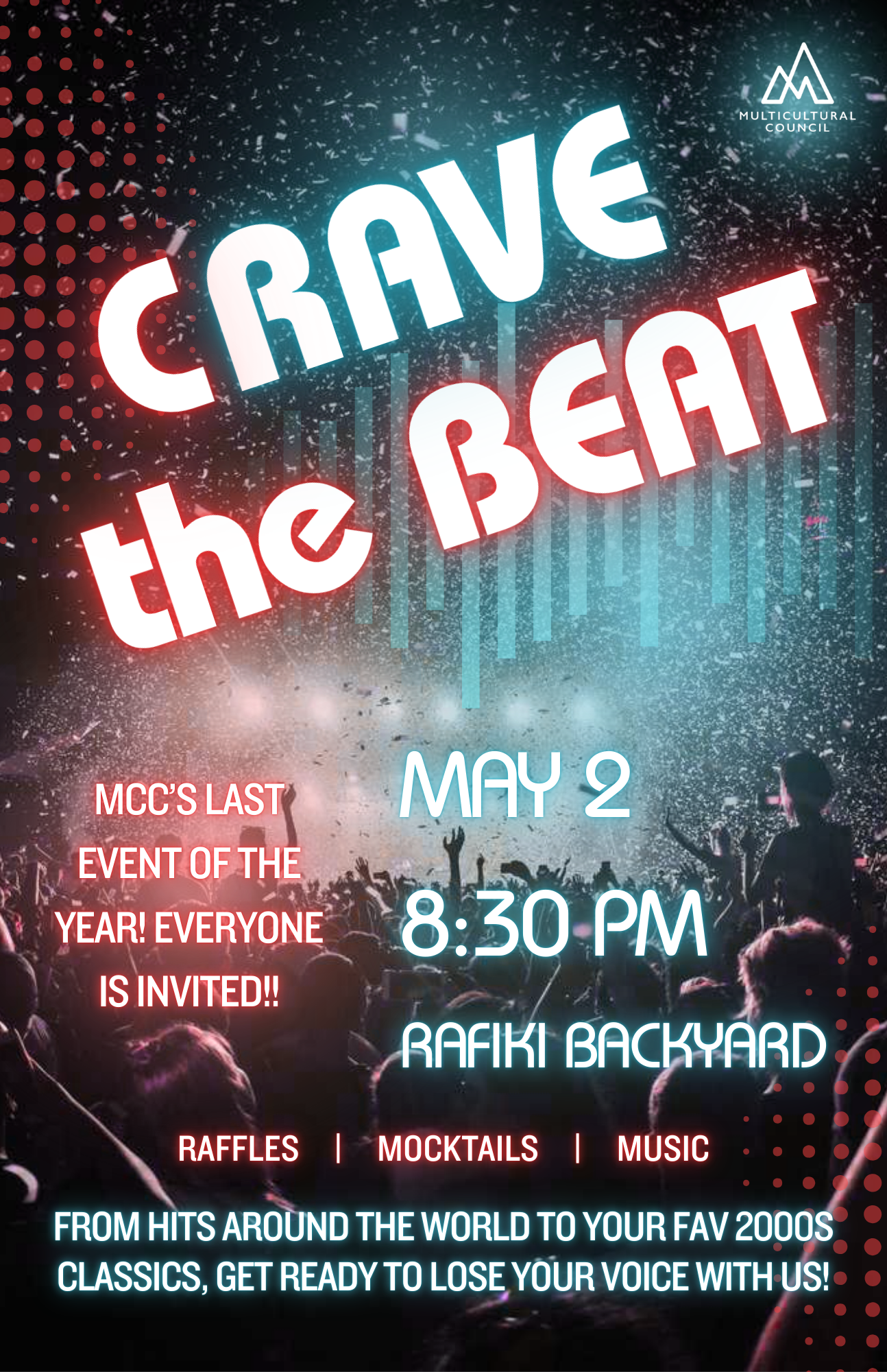 Mcc crave the beat