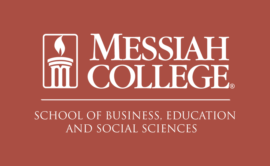 Red logo for Messiah College's BESS department.