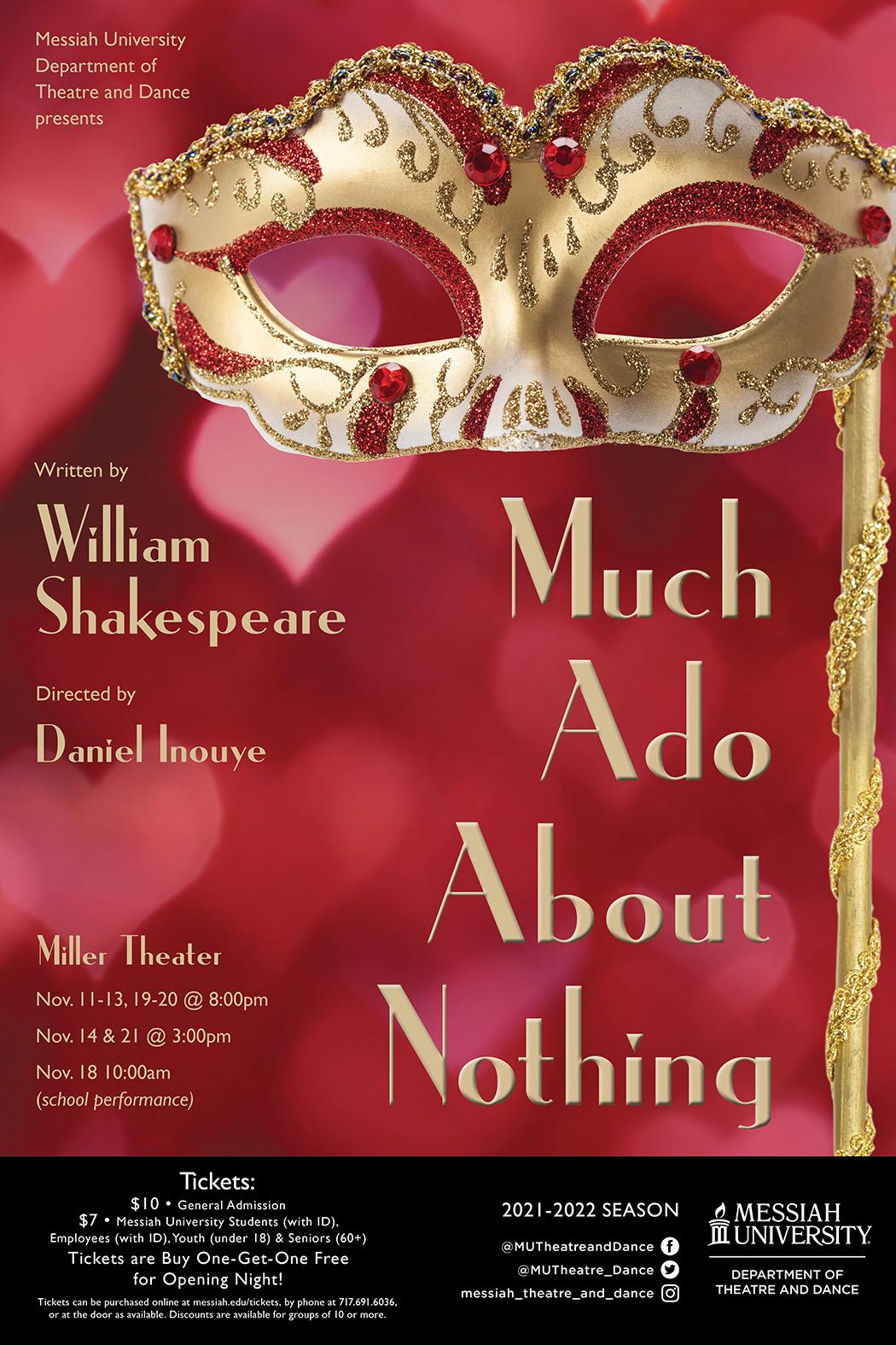 Much ado about nothing poster