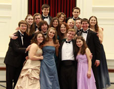 Chamber Singers group photo