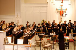 The choir at Choral Arts Society