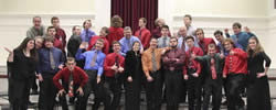 Group photo of Men's Ensemble