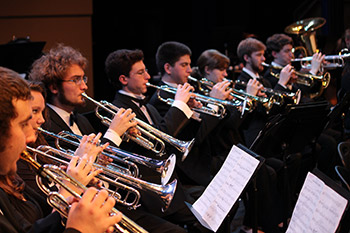 Symphonic Winds musicians.