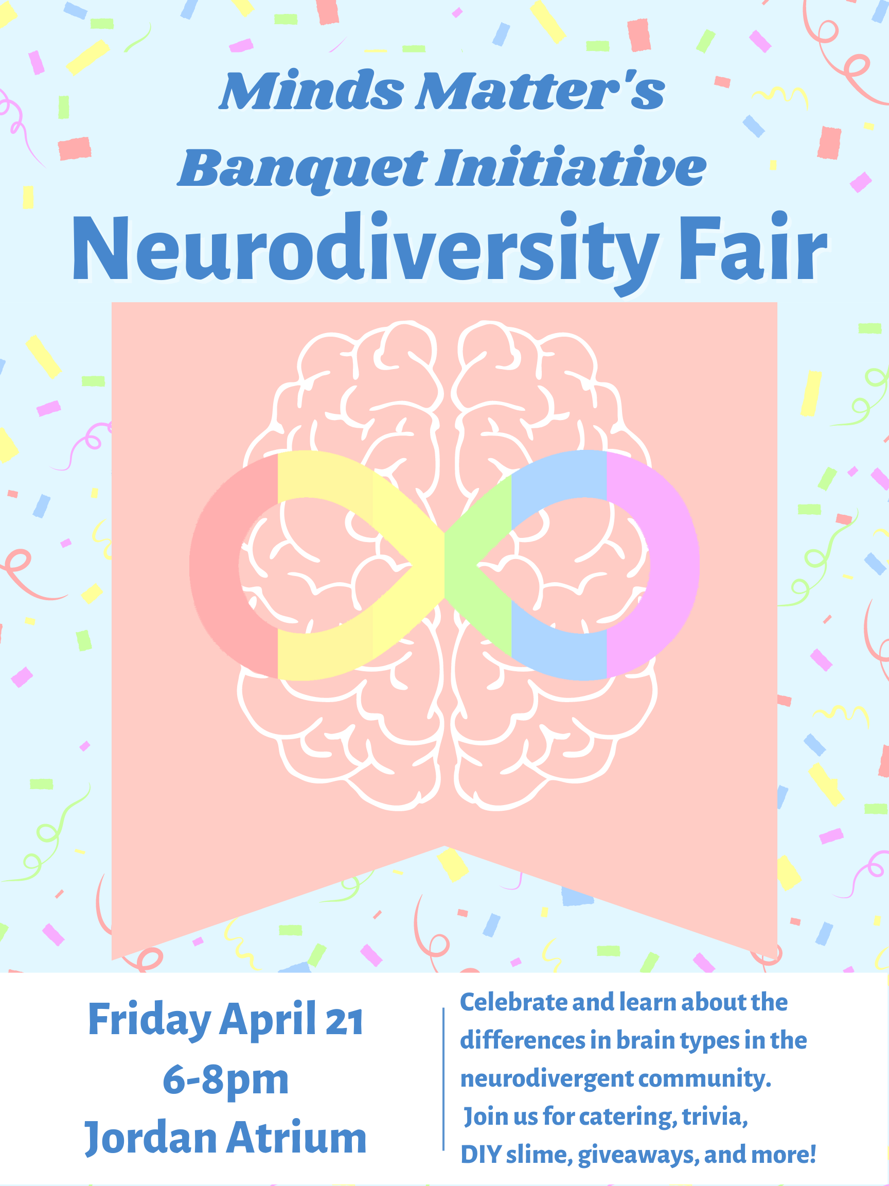 Neurodiversity fair poster
