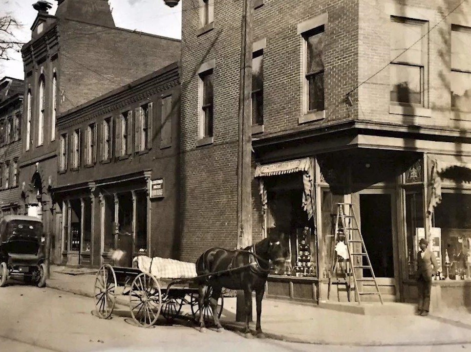View of Old Eighth Ward, 1911