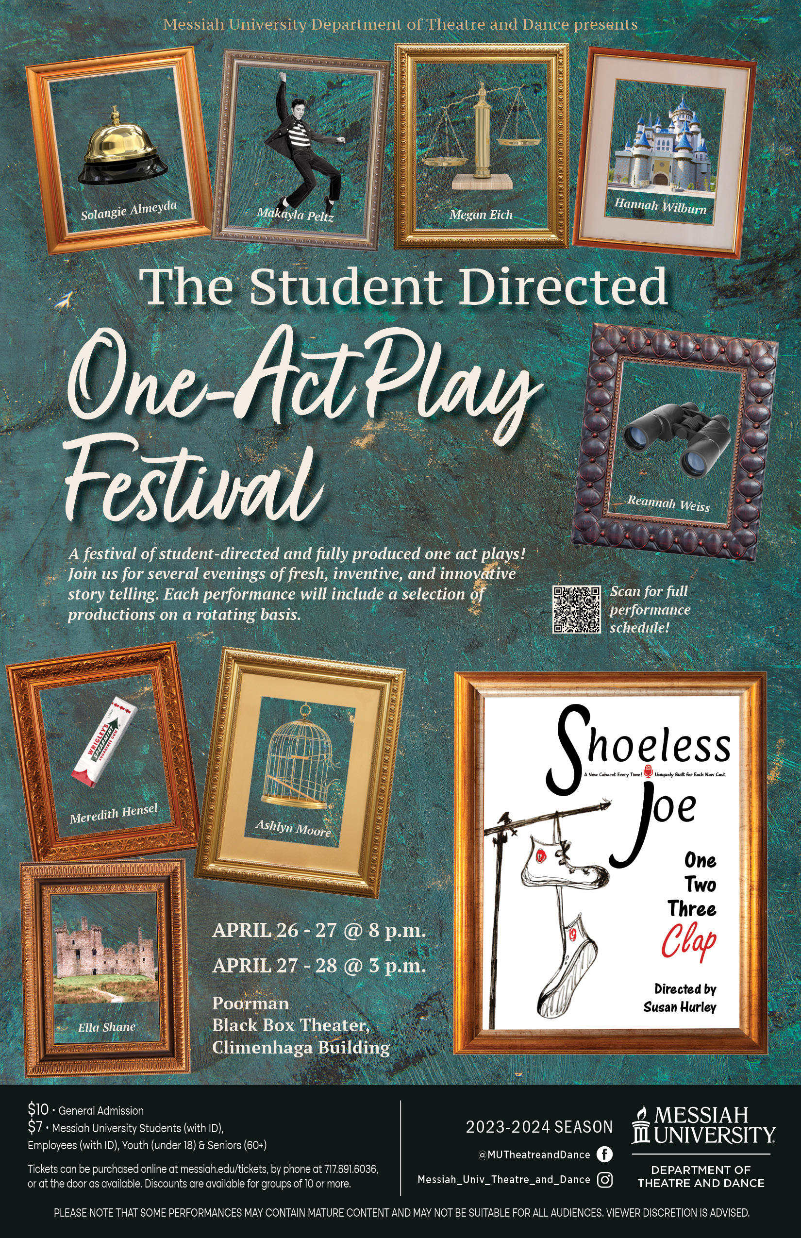 One act play festival poster 2024