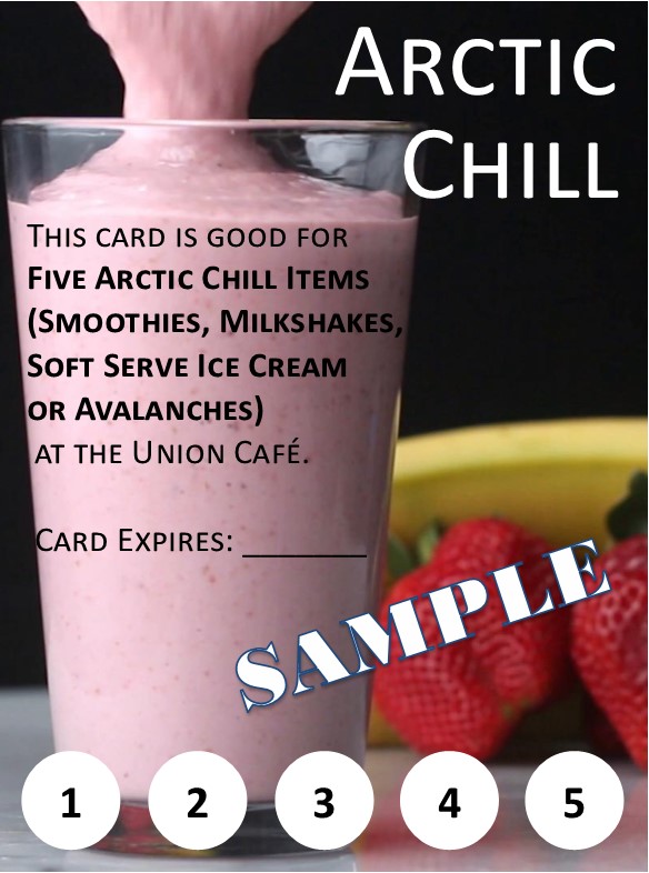 Image of a Arctic chill (assorted smoothies) coupon.