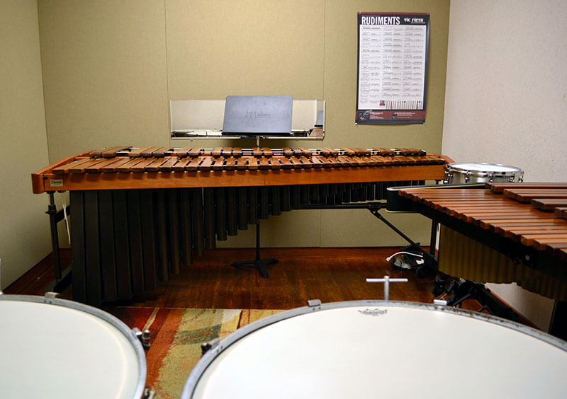 Percussion Practice room