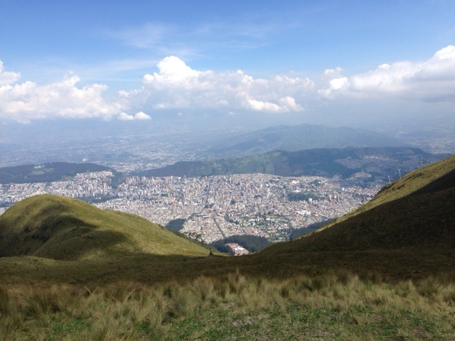 Overlooking Quito