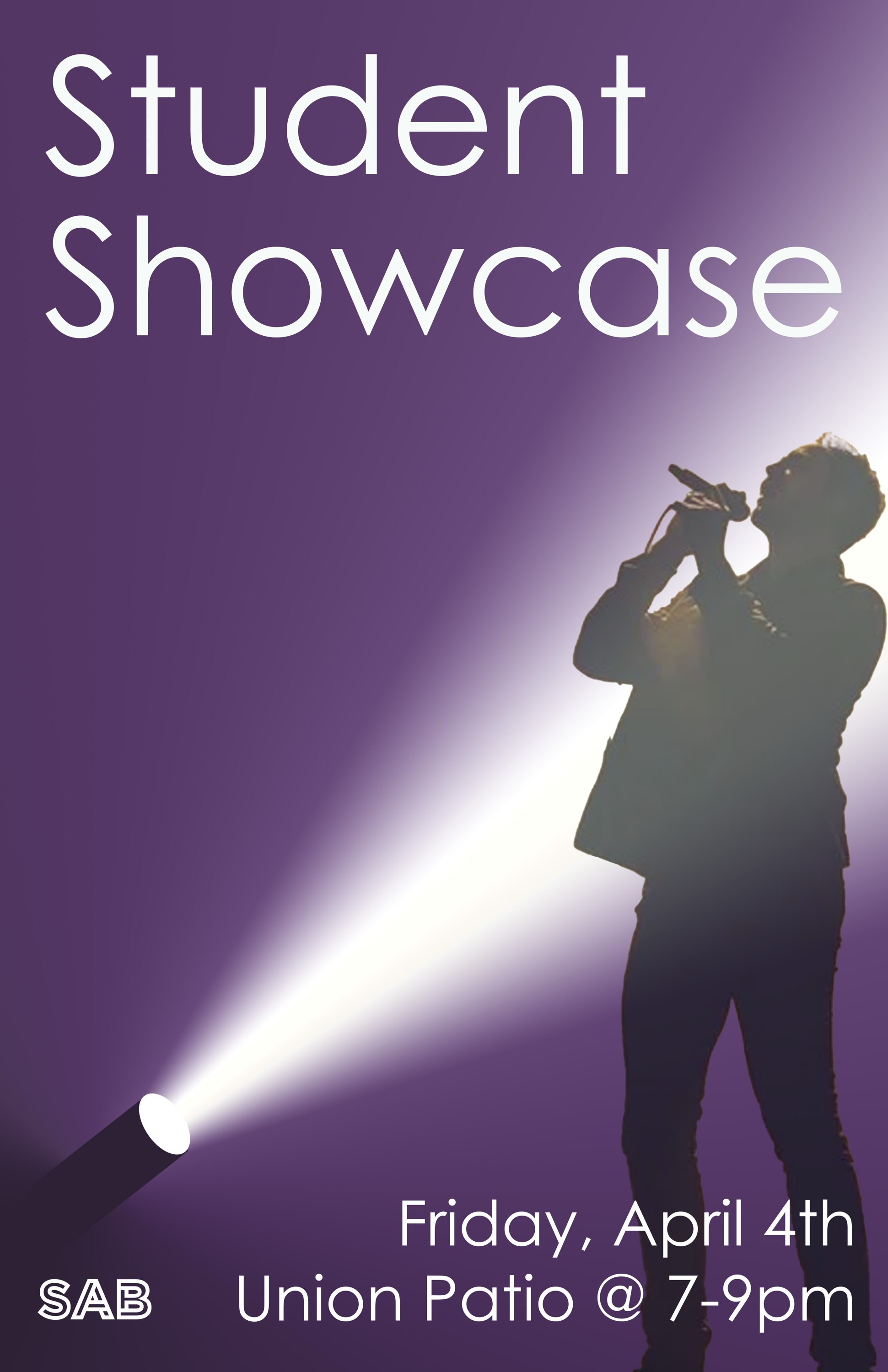 Sab student showcase poster