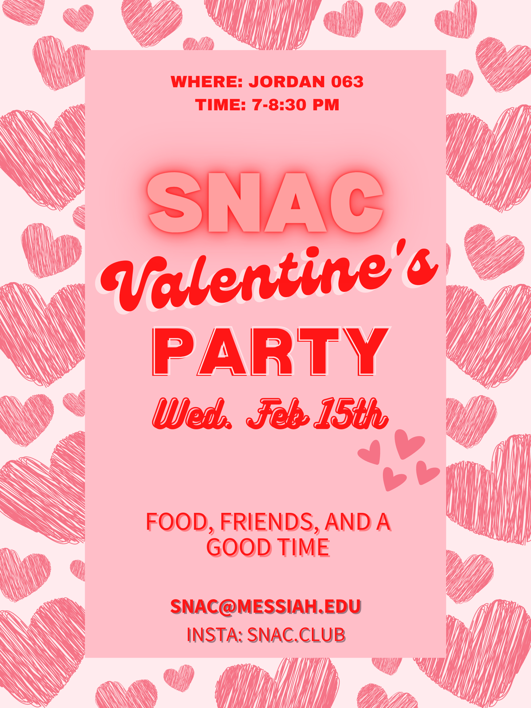 Snac valentines day party