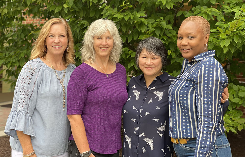 Debbie Chopka, Michelle George, Ling Dinse, Charlene Lane