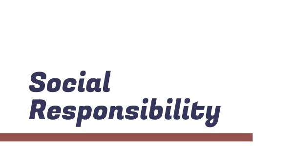 Social responsibility