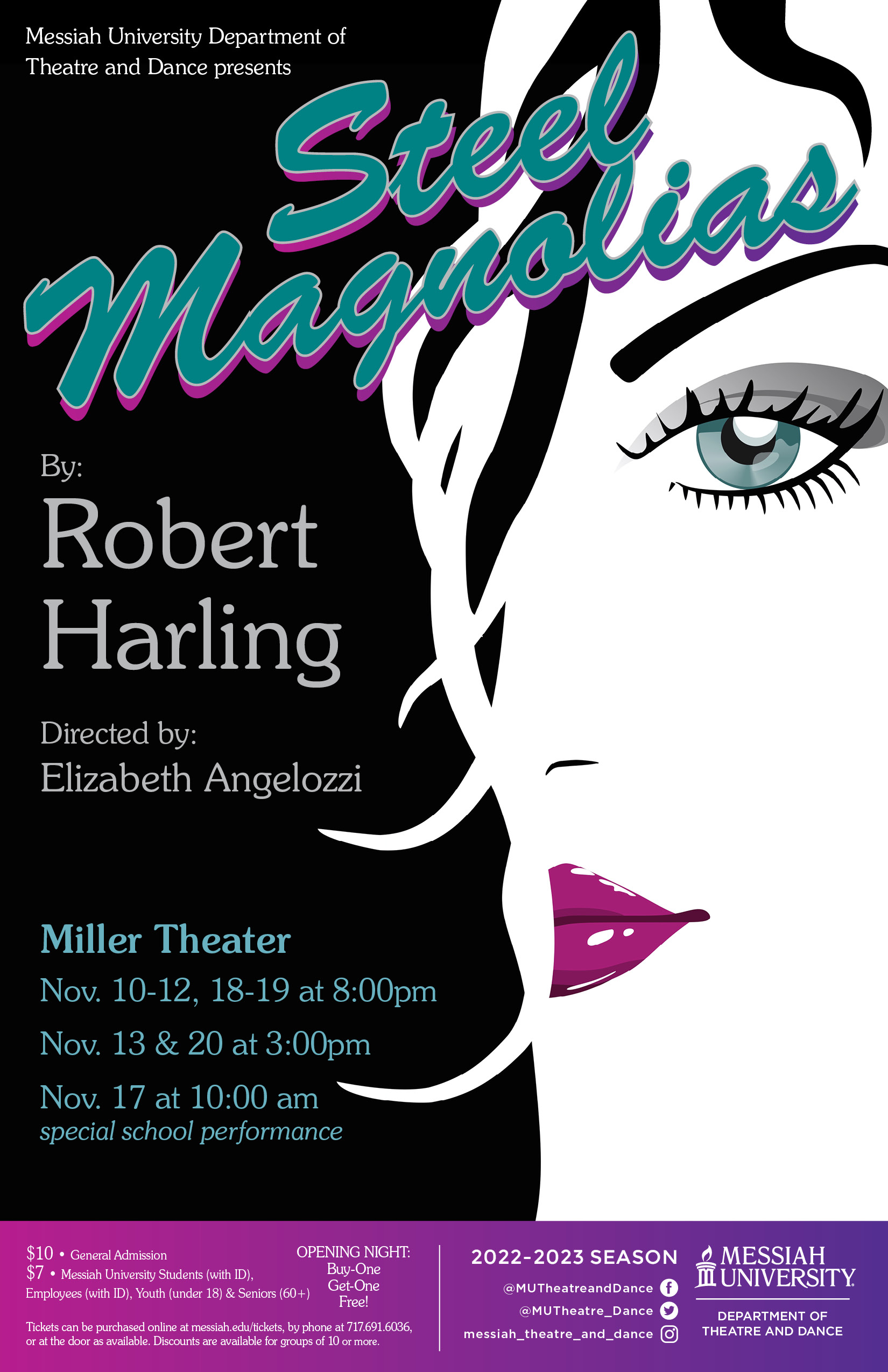 Steel magnolias poster