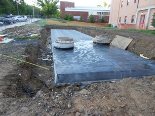 Hot Water Storage Tank Installation 2