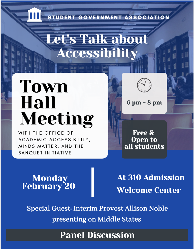 Town hall with oaa minds matter banquet initiative