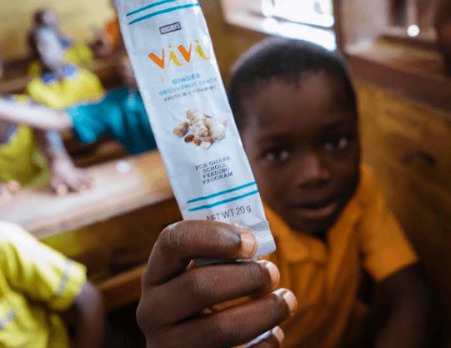 Hershey's therapeutic food line called Vivi for malnourished children