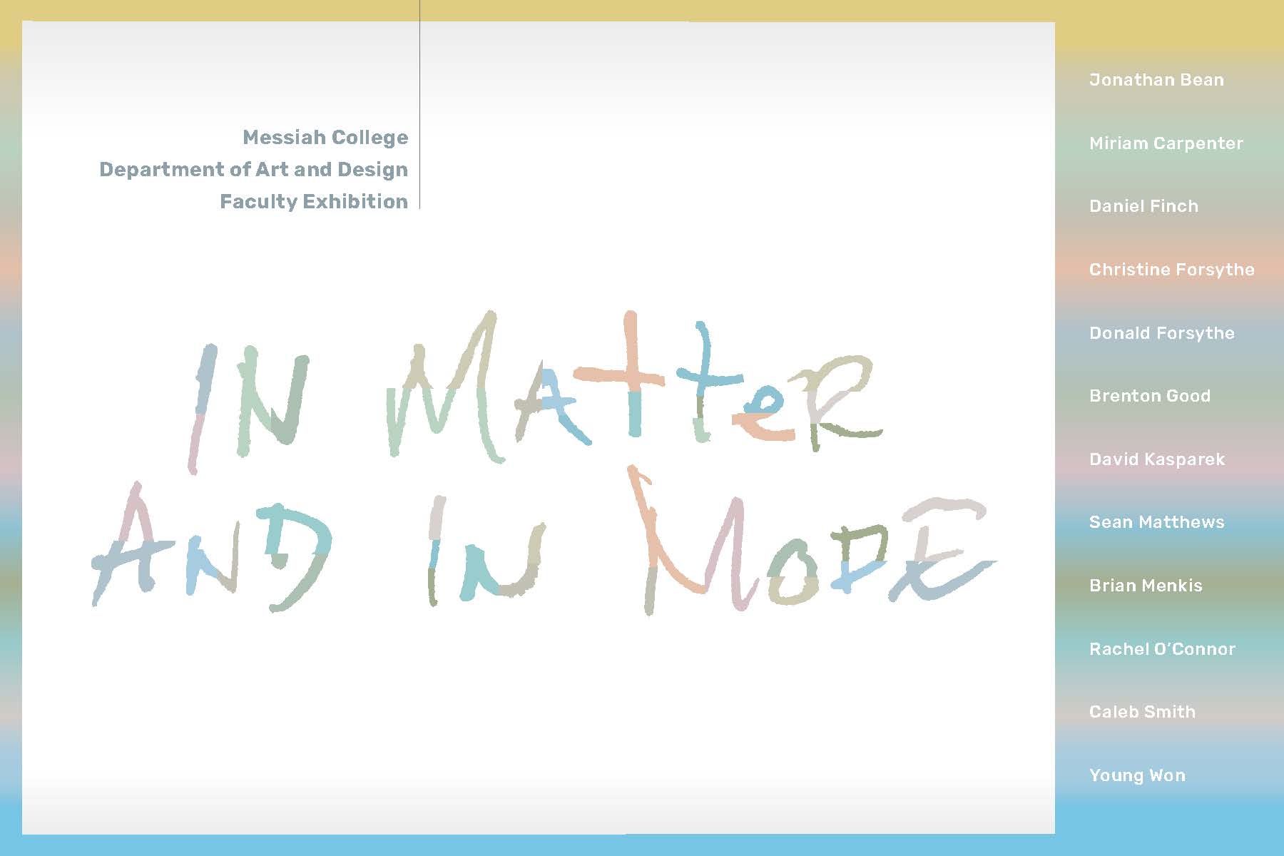 In matter and in mode exhibition lettercard final