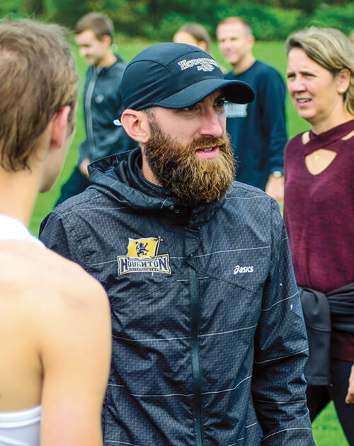 Patrick Hager ’08, M.A. ’14, head cross country and track and field coach, Houghton College