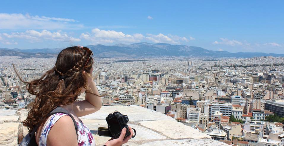 Overlooking Athens, Greece