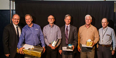Employees honored at reception