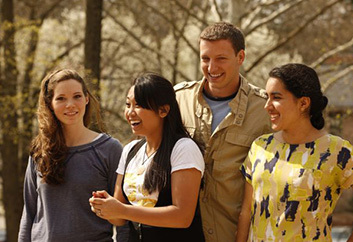 A group of psychology students.