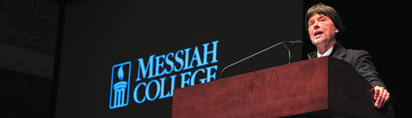 Speaker at Messiah College