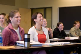 photo of students in class