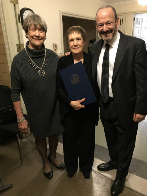 Linda Tedford receives citation