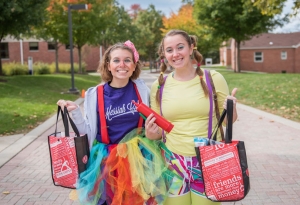 Homecoming 2015 clowns at Little Falcon Zone