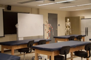 Athletic training classroom