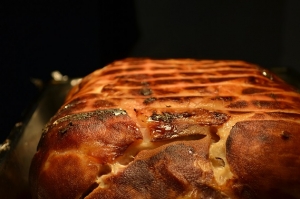 Carved Ham