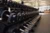 Falcon Fitness Center dumbbells