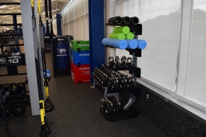 Falcon Fitness Center yoga rolls