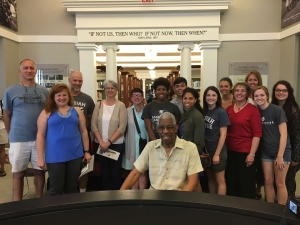 2016 group with Rip Patton at the Nashville Public Library