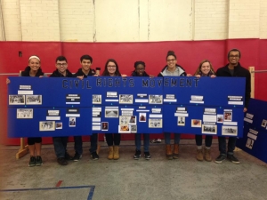 Messiah students civil rights movement exhibit