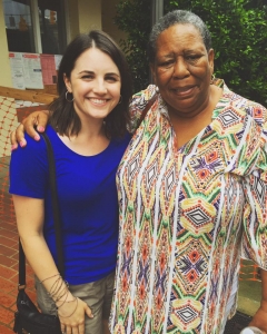 Rachel Shenk with Joanne Bland, Selma, AL