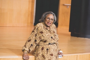 Mrs. Juanity Abernathy, widow of Rev. Ralph Abernathy