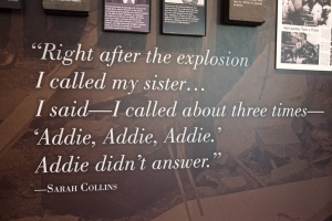 Quote about Addie Collins, killed in 16th St. Baptist Church bombing, Birmingham, AL