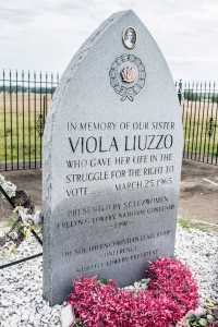 Viola Liuzzo memorial stone