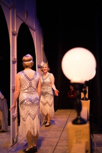 "The Boy Friend" backstage view