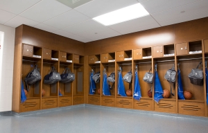 Locker rooms